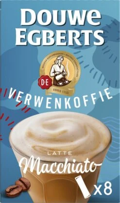 Douwe Egberts Verwenkoffie Latte Macchiato Oploskoffie - 5 X 8 Zakjes -Café 713x1200 4