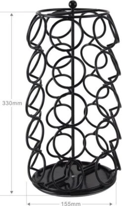 Adge - Capsule Houder Voor Dolce Gusto Cups - Koffie Houder En Standaard - 360º Draaibaar - 35 Capsules - Zwart -Café 713x1200 7