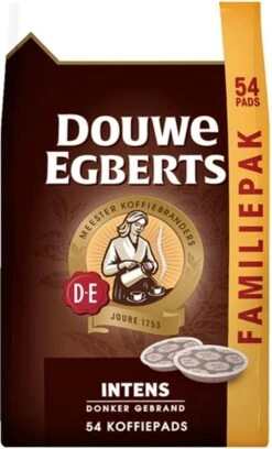 Douwe Egberts Intens Koffiepads - 4 X 54 Pads 15 Douwe Egberts Intens Koffiepads - 4 X 54 Pads -Café 727x1200