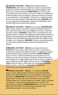 Fitcy | Koffiesiroop | Vanille | Barista Syrup | Zero | Vegan | Vetvrij | Suikervrij | Keto-vriendelijk | Koffie | Siroop | MET DOSEERPOMP | 1L -Café 739x1200 2