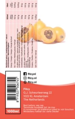 Fitcy | Koffiesiroop | Amaretto | Barista Syrup | Zero | Vegan | Vetvrij | Suikervrij | Keto-vriendelijk | Koffie | Siroop | MET DOSEERPOMP | 1L -Café 757x1200