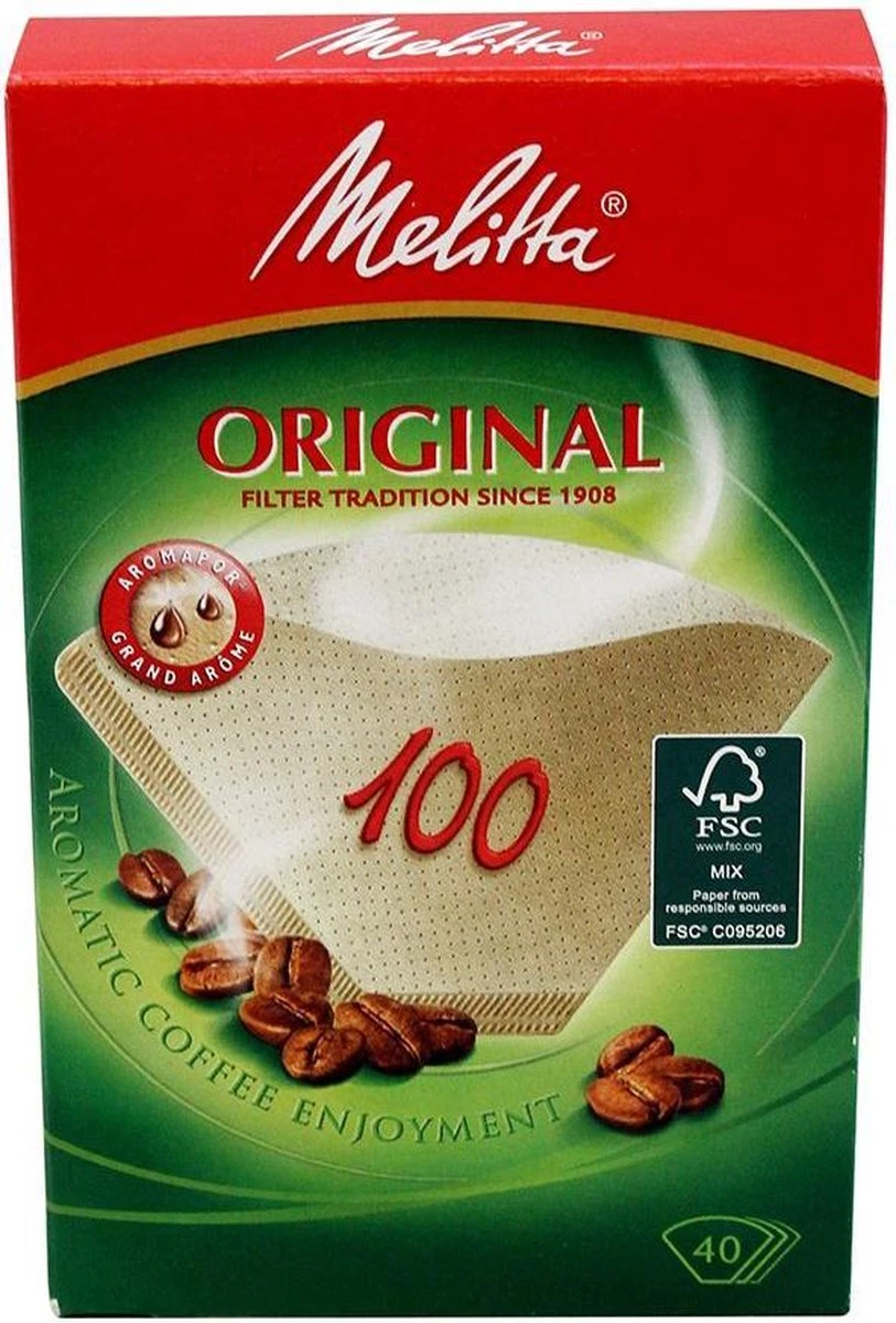 Melitta Koffiefilters Nr. 100 3 Melitta Koffiefilters Nr. 100