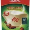 Koffiefilterzakjes Nr 100 Klein, Geschikt Voor De 2 Kops Koffiezetter Van Melitta -Café 821x1200