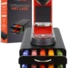 Capsulehouder Met Lade Nespresso - Cups Houder Voor 100 Koffie Capsules - Capsulehouders - RVS - Zwart 2 Capsulehouder Met Lade Nespresso - Cups Houder Voor 100 Koffie Capsules - Capsulehouders - RVS - Zwart -Café 844x1200 1