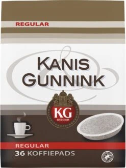 Kanis & Gunnink Regular Koffiepads - 10 X 36 Pads -Café 898x1200 1