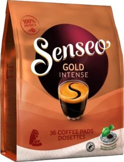Senseo Gold Intense Koffiepads - 7/9 Intensiteit - 4 X 36 Pads -Café 920x1200 1