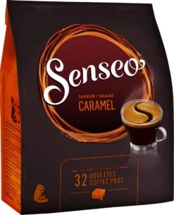Senseo Caramel Koffiepads - 2/9 Intensiteit - 10 X 32 Pads -Café 973x1200 1