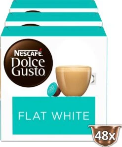 Nescafé Dolce Gusto Flat White Capsules - 48 Koffiecups 6 Nescafé Dolce Gusto Flat White Capsules - 48 Koffiecups -Café 995x1200 1